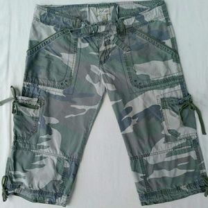 Hollister camo shorts